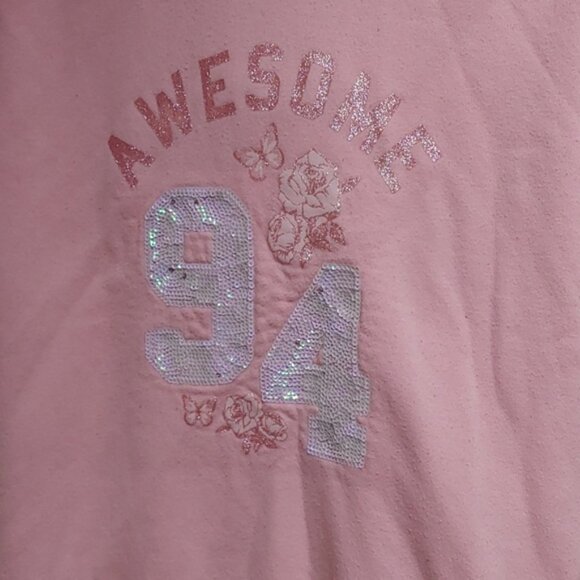 3/25 George pink hoodie sweater long sleeves kids youth size XL 14/16 ap… - Picture 2 of 8